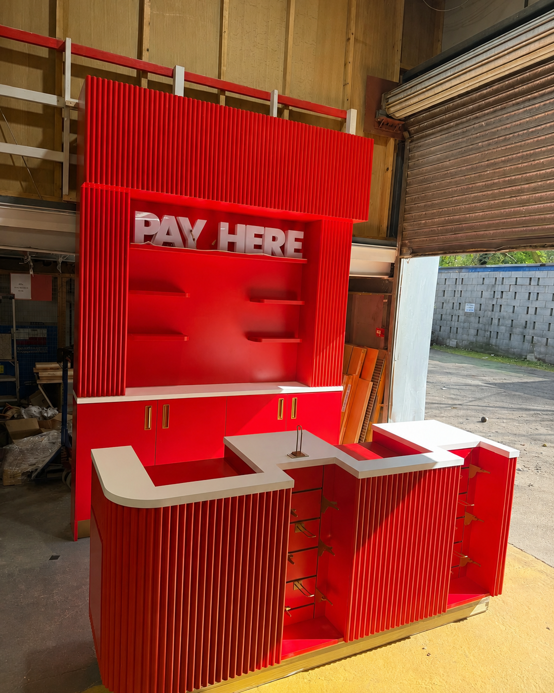 Commercial unit respray